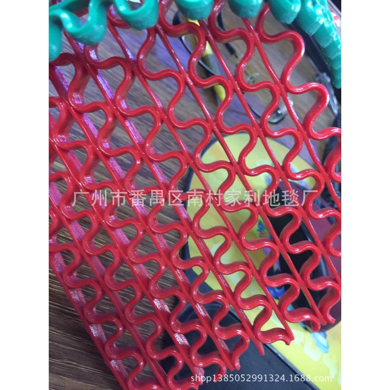 s型镂空卧室塑料防滑疏水地垫酒店pvc浴室泳池进门垫