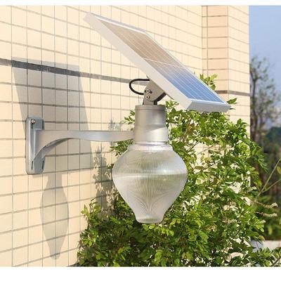 新款太阳能庭院花园公园新农村景观LED照明小型路灯墙头壁挂壁灯