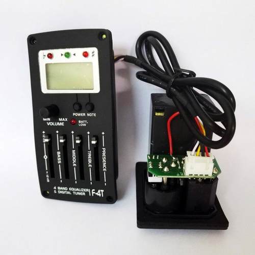 电箱民谣古典木吉他带调音eq四段五段压感配件调音拾音器