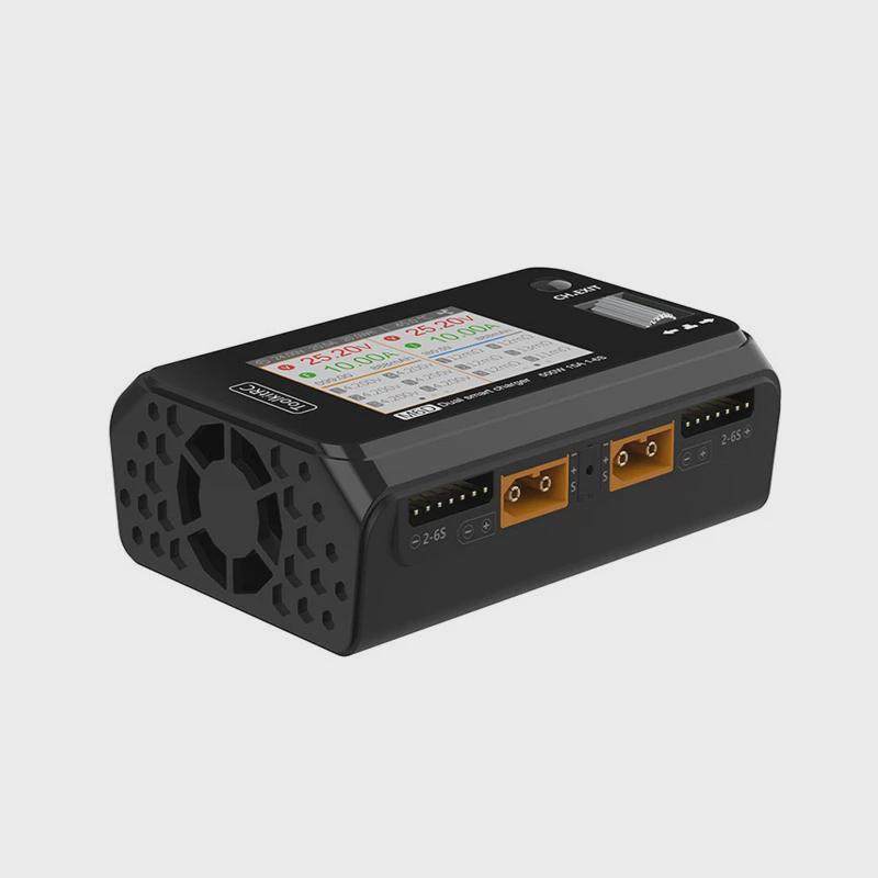 m6d双通道平衡充电器/500w25a1-6sips显示屏