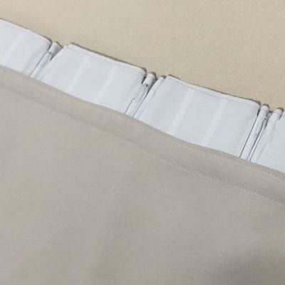 窗帘遮光底布纯色可以加在原本窗帘后面无需换原先窗帘