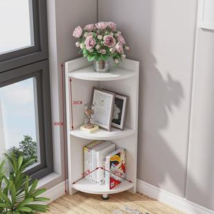 角柜墙角柜三角形转角置物架卧室角落收纳边角柜墙角置物架三角柜