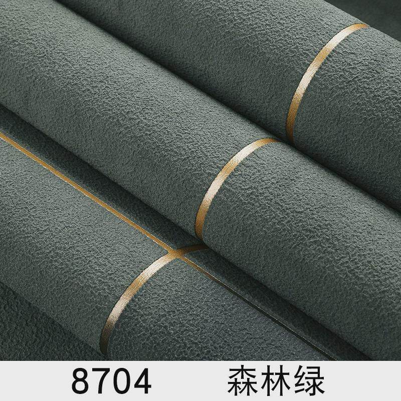现代方格大理石轻奢深压纹鹿皮绒壁纸客厅卧室电视背景装修墙纸