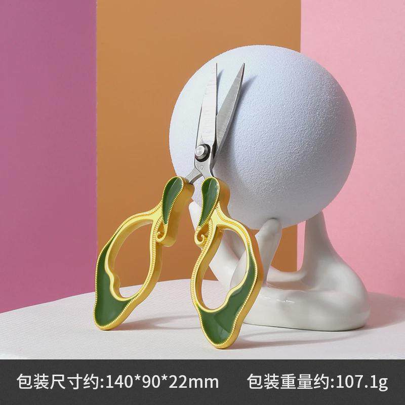 欧式复古双面色彩绘蝴蝶剪刀绣花剪手工剪茶剪美容剪家用剪,文具电教/文化用品/商务用品,剪刀,淘宝优惠券,粉丝福利购,淘宝优惠卷