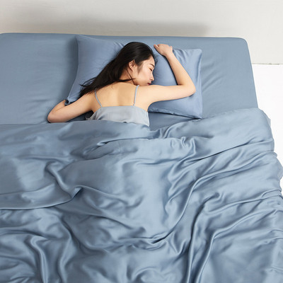 s22860s凉感天丝被套单件夏季三件套裸睡丝滑简约纯色冰丝200x230