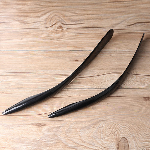 循环敲锤黑水牛角拍背刮痧棒舒适点穴刮痧棒按摩出痧棒拔筋棒现货