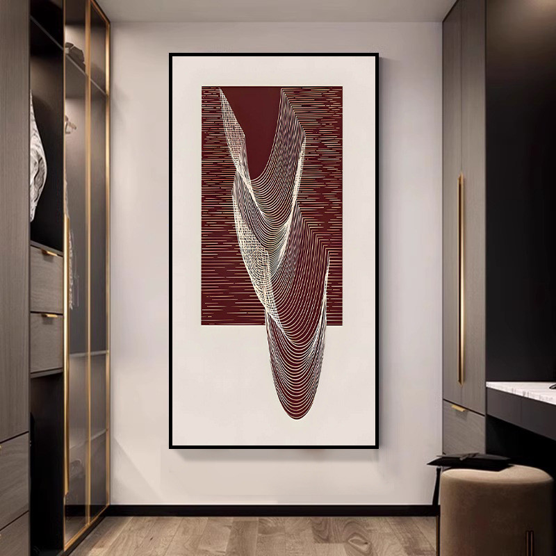 uv立体肌理画打印3d浮雕高档酒店装饰画装饰画肌理喷绘玄关挂画