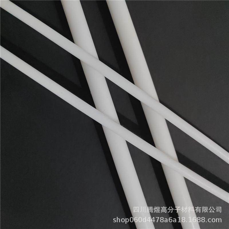 四川腾煜厂家生产白色胶棒棒耐腐蚀耐高温塑铁氟龙大量现货