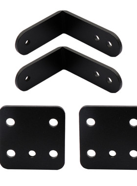 3d打印机配件ender-3/s升级拉杆套件黑色稳定性全金属提高支撑杆