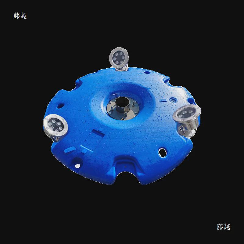 河道治理鱼塘增氧机河道灯光景观太阳能喷泉曝气市政