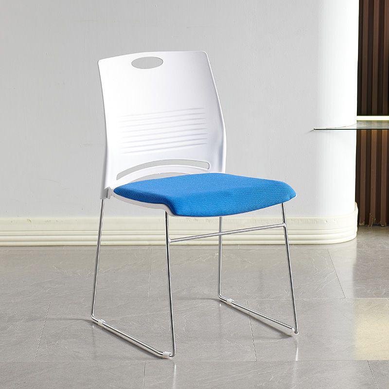 定制培训椅定制会议椅可摞叠办公椅加厚电脑椅塑料靠背椅子洽谈椅