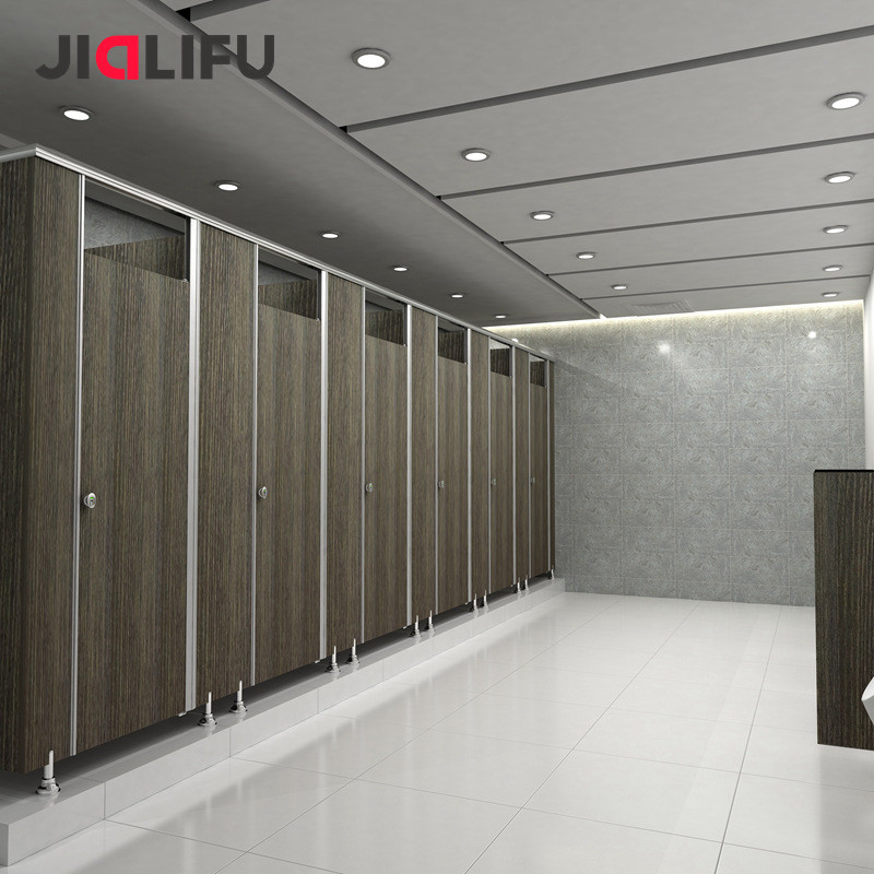 隔板福厂家定制防水防火公共厕所佳丽成品木纹抗倍特板卫生间隔断