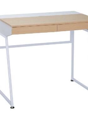 2016新款简约带抽屉台式笔记本电脑桌黑色家用办公书桌