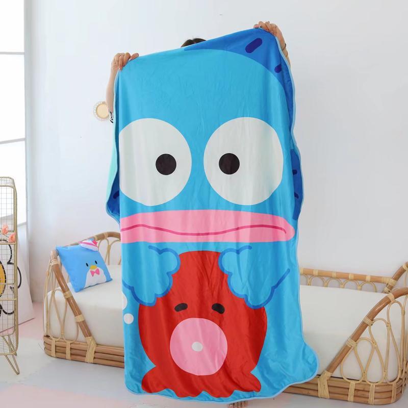 可爱美乐蒂大顿狗人鱼汉耳朵夏季毛毯子空调被儿童宝宝盖毯午睡