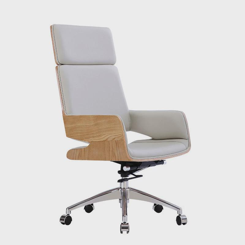商务老板椅高背椅办公椅简约现代实木升降旋转椅大班椅接待会议椅