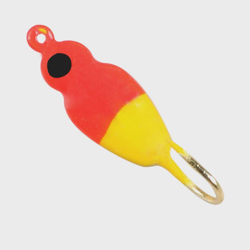 现货1.4cm1.1g夜光冰钓钩路亚鱼饵迷你小铅鱼冰钓钩鱼钩50只