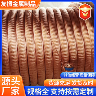 电力设备用多股软铜绞线TJR500 1200平方烧穿器铜母线铜辫子