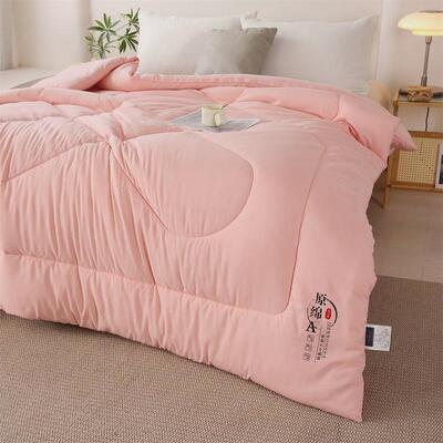原棉大豆纤维被四季双人被子空调被棉被春秋夏被学生宿舍被芯