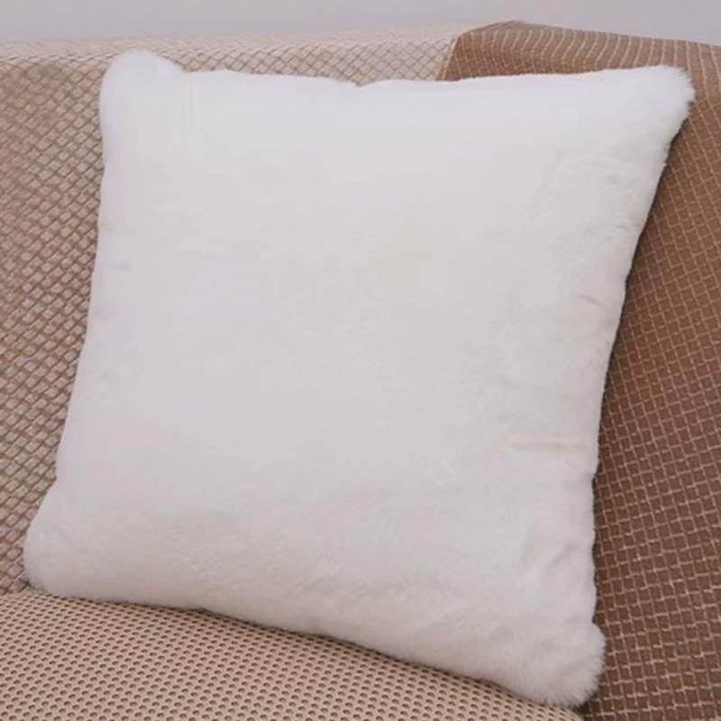 时尚轻奢仿兔毛客厅沙发抱枕卧室软装家用纯色抱枕套仿兔毛抱枕,居家布艺,靠垫/抱枕,淘宝优惠券,粉丝福利购,淘宝优惠卷