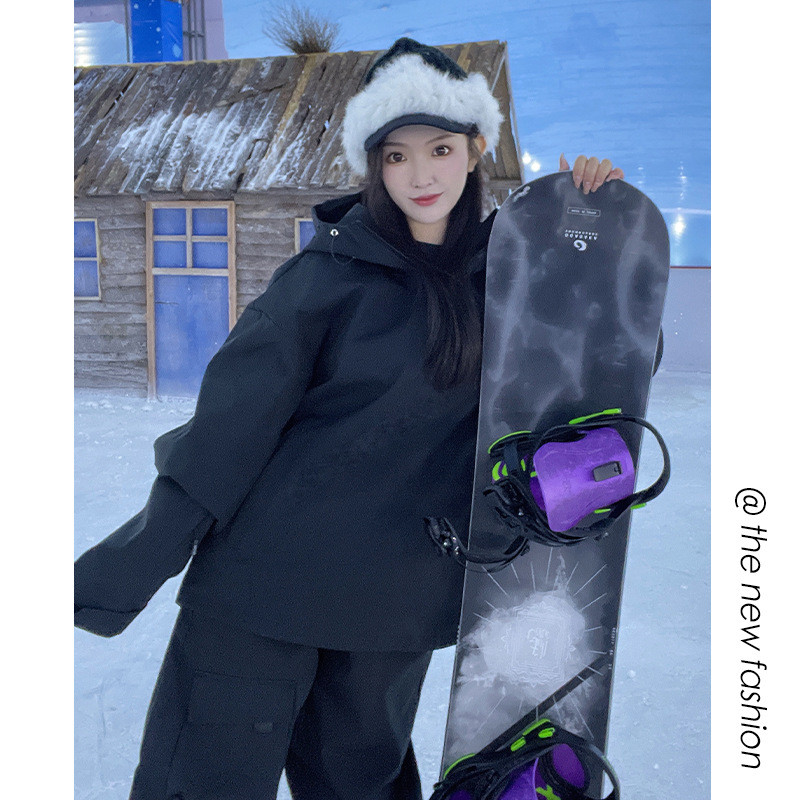 批发特卖单双板滑雪服男女加衣裤加厚防风滑雪棉户外登山套装