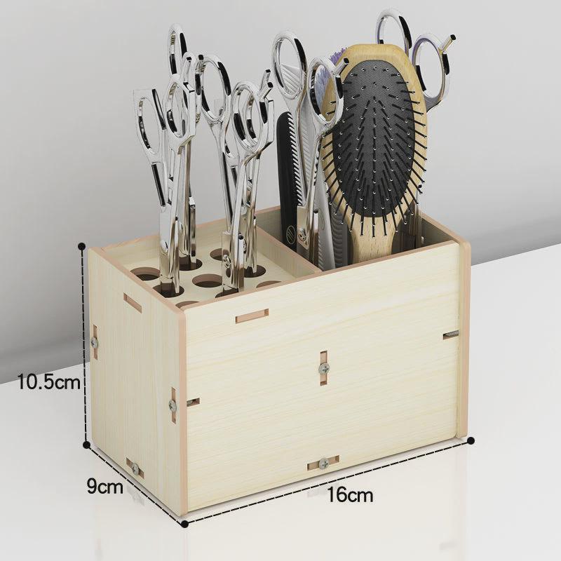 理发工具收纳盒剪刀梳子美发工具箱工具盒发型师工具箱发廊置物架
