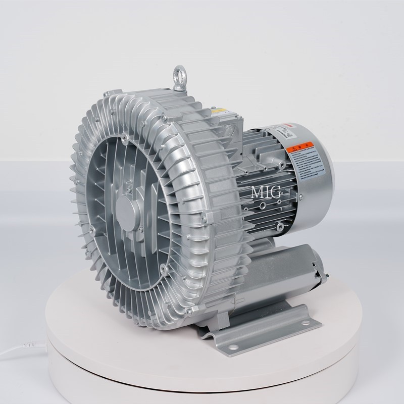 涡轮吸附风机2.2kw380v吸尘高压吹风烘干多用途旋涡气泵