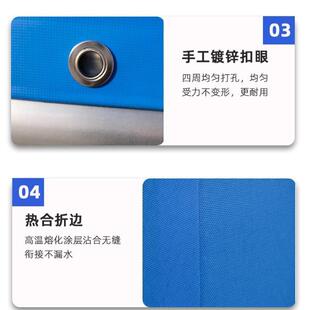 镀锌板鱼池耐磨加厚移动组装养鱼池帆布鱼池户外渔业水产养殖池