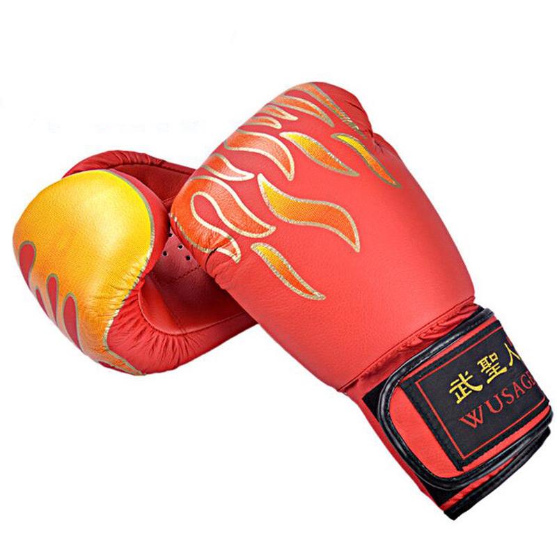 武圣人拳击手套成人散打手套儿童跆拳道拳套泰拳搏击拳套