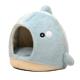 厂家直销保暖猫窝 半封闭猫床宠物窝批发 日系宠物狗窝秋冬式
