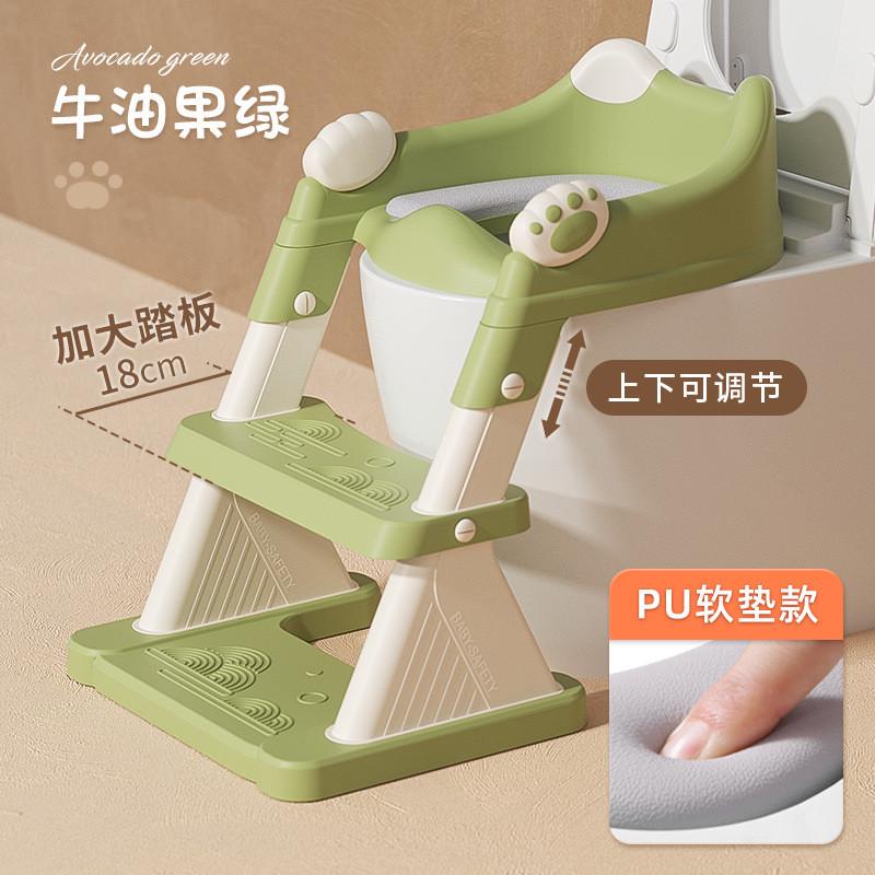 YQ宝宝踩脚凳可折叠儿童洗手台脚踏防滑垫脚凳洗漱台阶带扶手脚踩
