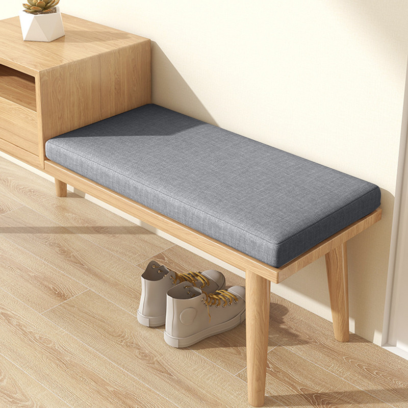 10n换鞋凳软包定做家用坐垫靠背海绵垫卡座乳胶定制尺寸玄关鞋