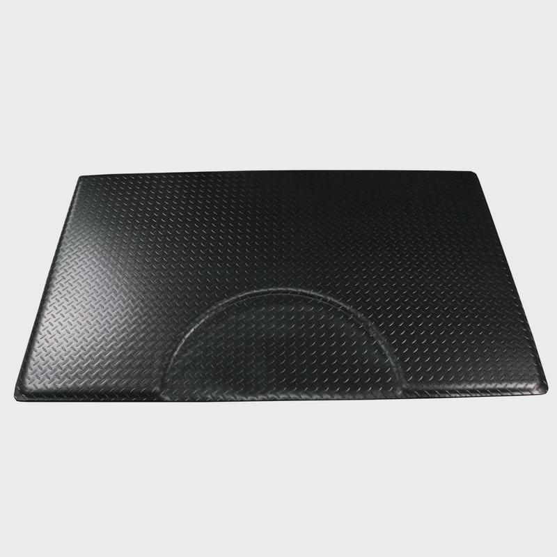 防滑抗疲劳易清洁发廊店地垫发型师理发师站立垫沙龙垫人字纹