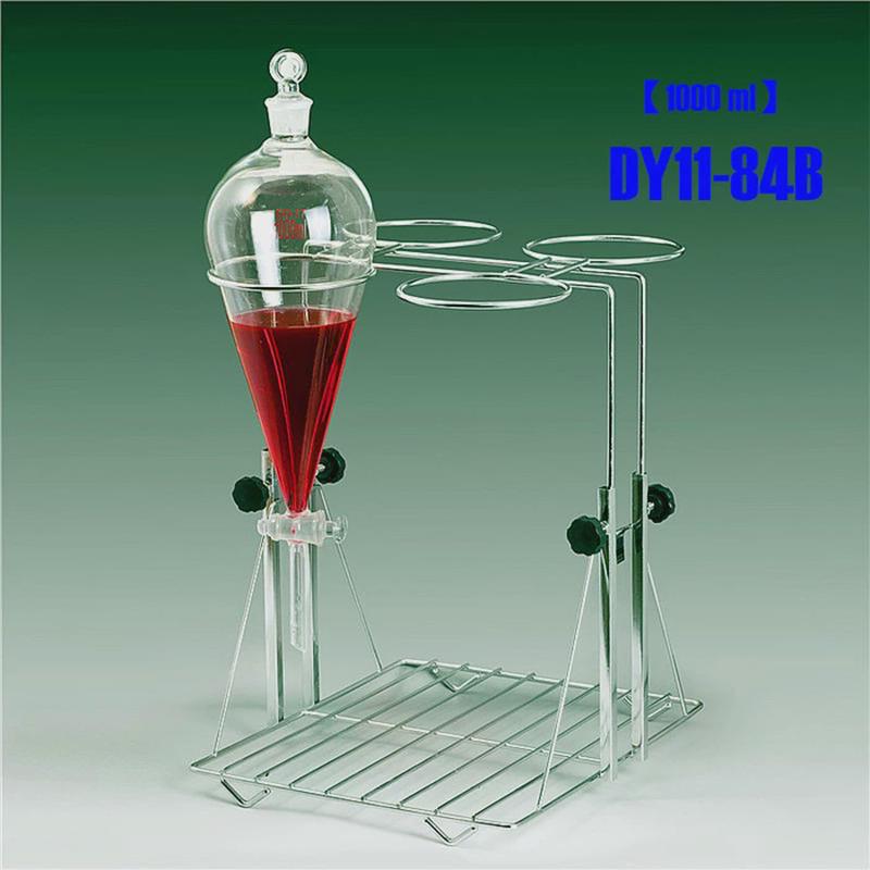 不锈钢可升降分孔漏斗架四孔1000ml点睿4液11-84b
