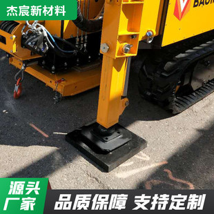 高分子聚乙烯吊车泵车支腿垫板重型机械垫脚板起重机加厚垫块枕木