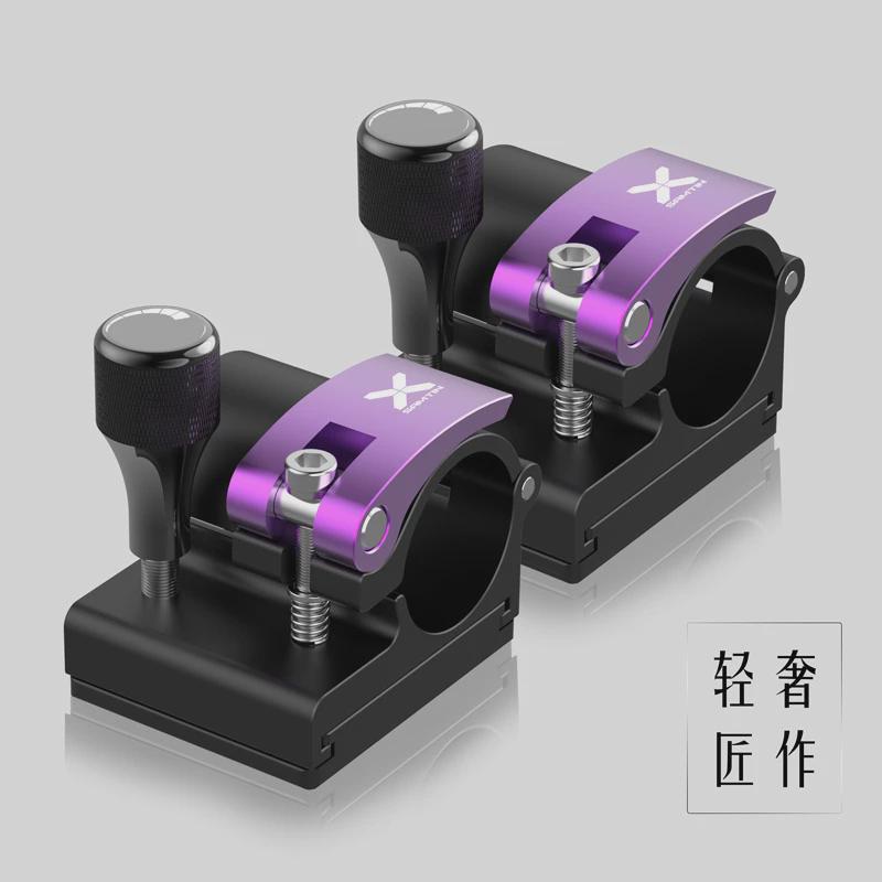 雷臣钓箱911钓鱼伞架配件插片式加厚通用铝合金双伞架超轻可拆卸