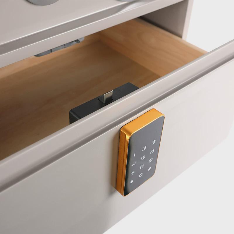 奇点F055智能触摸感应密码柜锁桑拿房健身房更衣柜文件柜储物柜