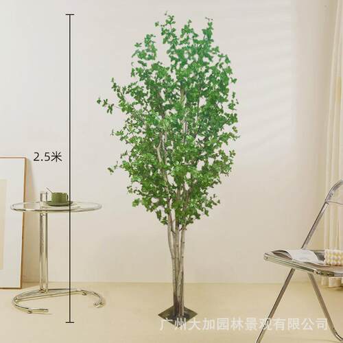 仿真绿植吊钟造景树室内设计橱窗摆件马醉木酒店商场北欧装饰假树