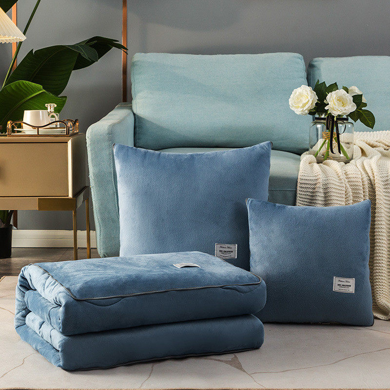 2024新款毯子绒抱枕 贴布绣两用午休靠垫睡觉水晶四季通用织唛标,居家布艺,靠垫/抱枕,淘宝优惠券,粉丝福利购,淘宝优惠卷