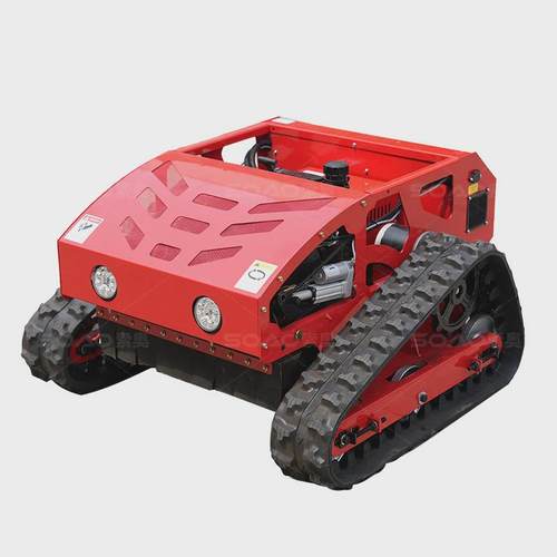 履带式小型遥控割草机四驱大马力果园割草机履带除草机履带树林