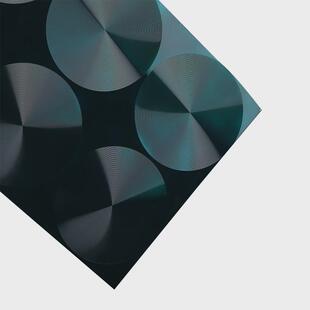 厂家供应冲压彩色cd纹太阳铝牌铝片纹冲压空白太阳纹铝合金