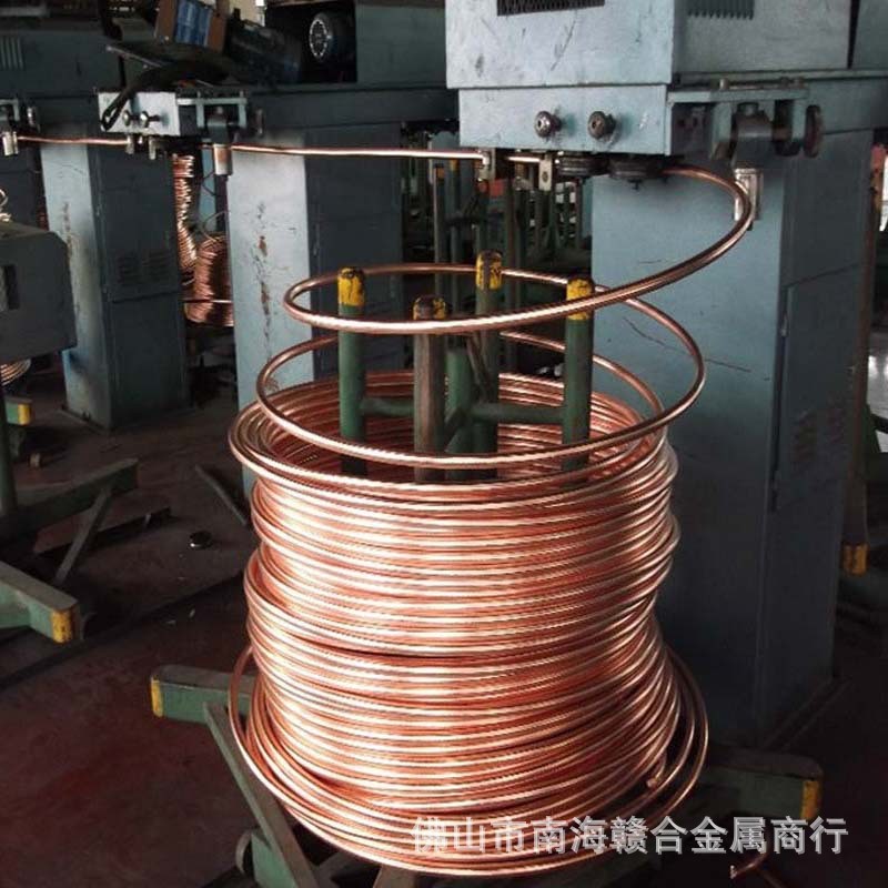 现货t2紫铜盘管空调制冷高品质铜管毛细管2.2*0.5mm可批发零售