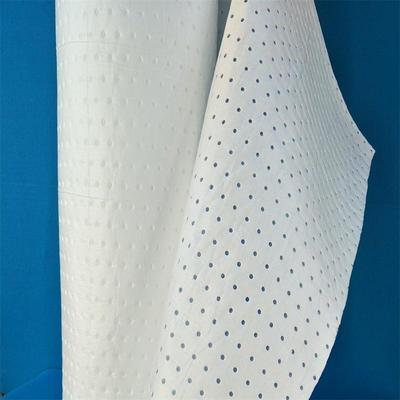 热销卷状吸油棉复合压点吸油毡pp吸油米1米*30棉卷