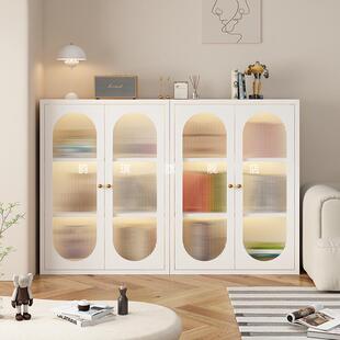 热销k8矮书柜收纳柜铁艺客厅置物架家用格子矮柜储物柜自由组合落