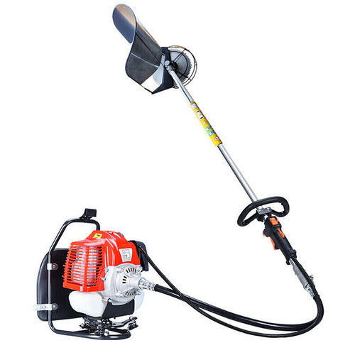 热销常青小型背负式割草机侧挂式打草机四冲程小麦割倒机草坪割灌