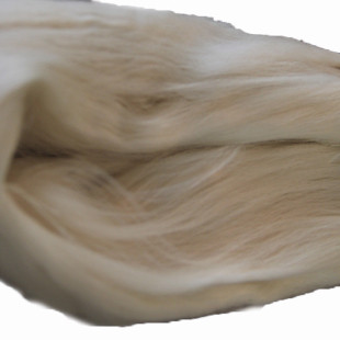 生丝桑蚕丝bjd娃娃琴弦头发白长丝原丝未脱胶