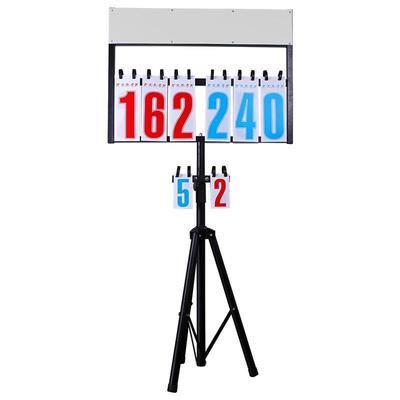 篮球比赛记分牌落地式比分翻分牌羽毛球计分牌排球记牌器可翻记数