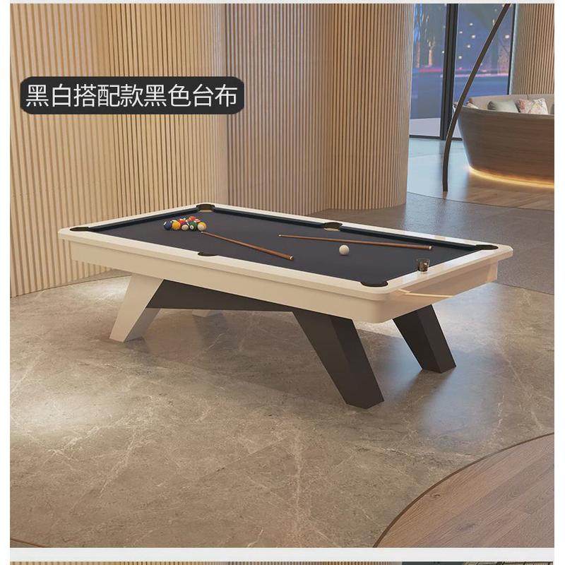 台球桌标准型中式黑八桌球台工厂实木大理石台面案子美式9球桌