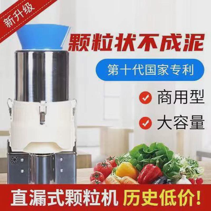 碎菜机商用电动切菜机养殖场喂鸡刹剁菜绞菜机型颗粒多功能菜馅机