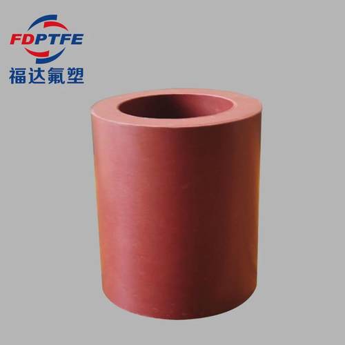 生产耐高温氧化铁填充四氟套管改性聚四氟乙烯套管四氟模压管