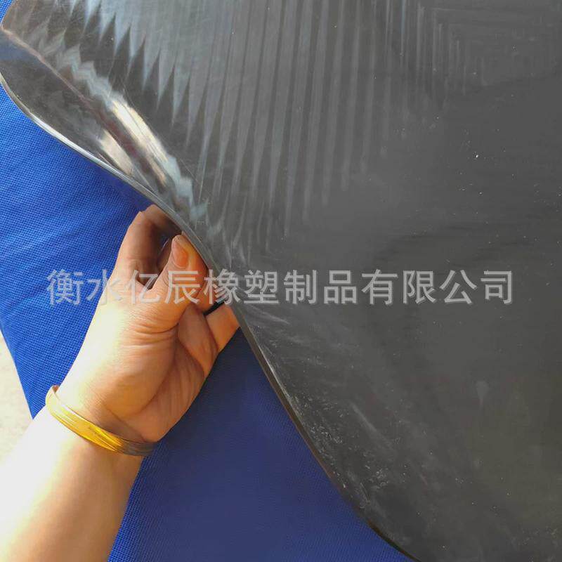 矿用橡胶垫胶氟实心平垫黑色氟胶实心无孔减震圆垫氟橡胶垫片